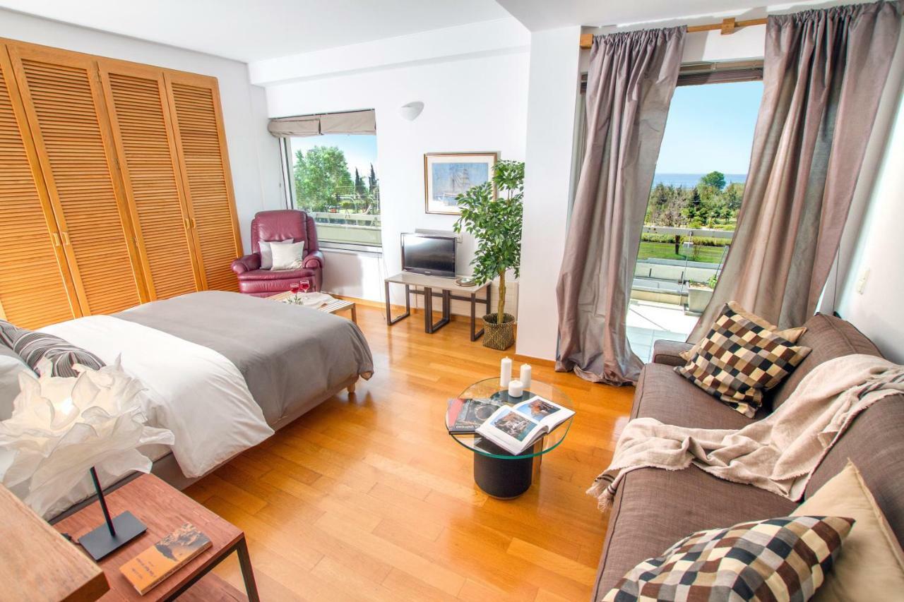 Athens Luxurious Apartment - Sea View! Luaran gambar