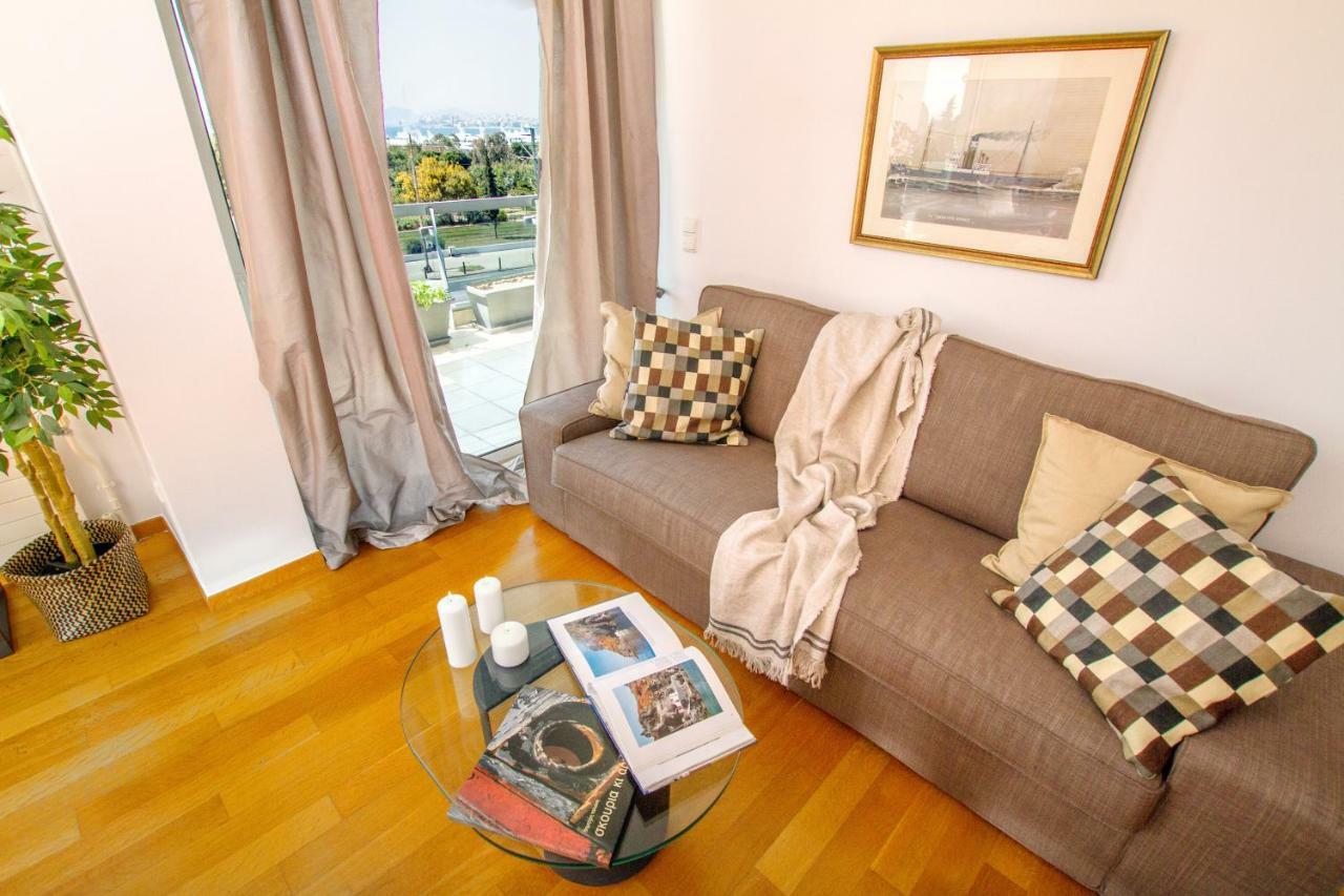 Athens Luxurious Apartment - Sea View! Luaran gambar