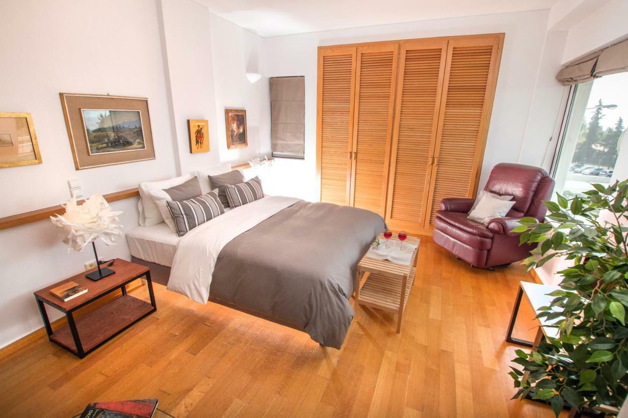 Athens Luxurious Apartment - Sea View! Luaran gambar