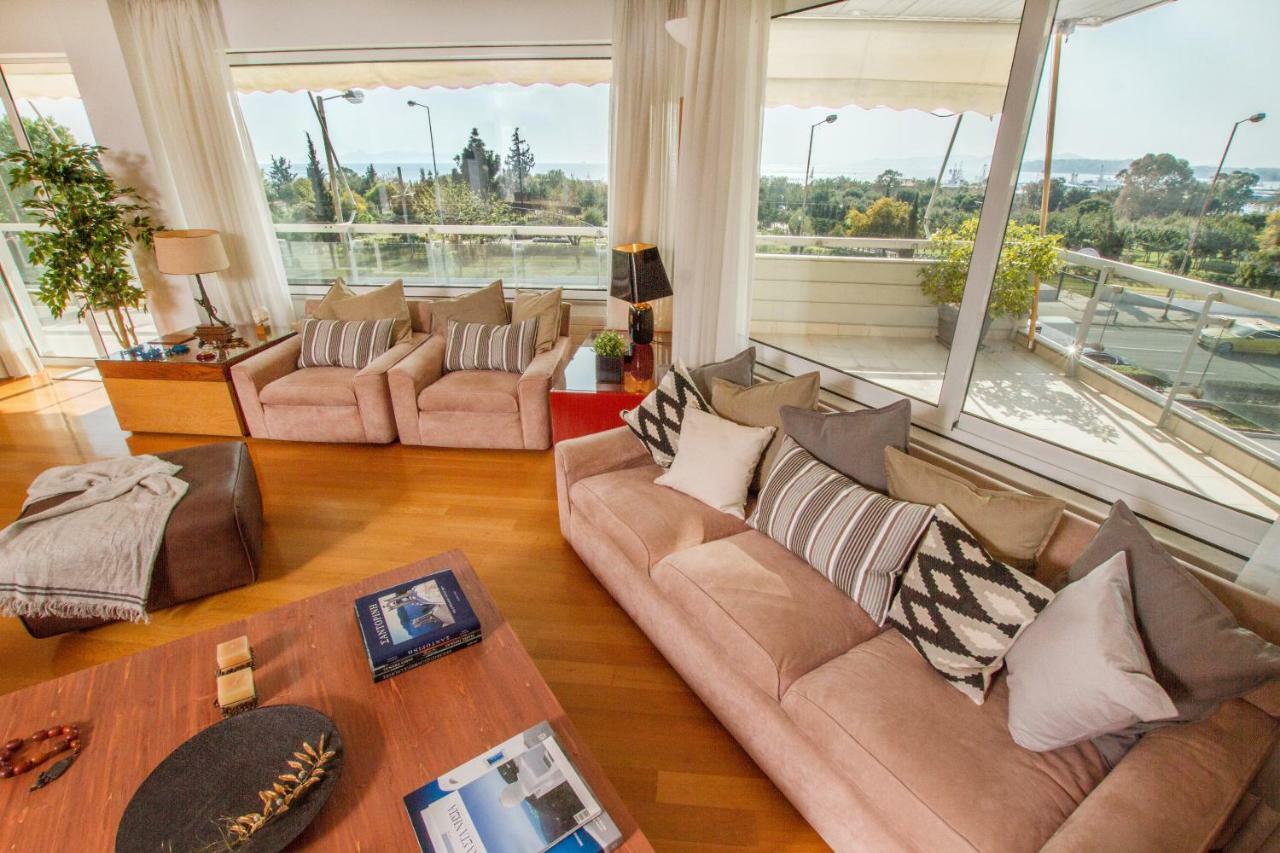 Athens Luxurious Apartment - Sea View! Luaran gambar