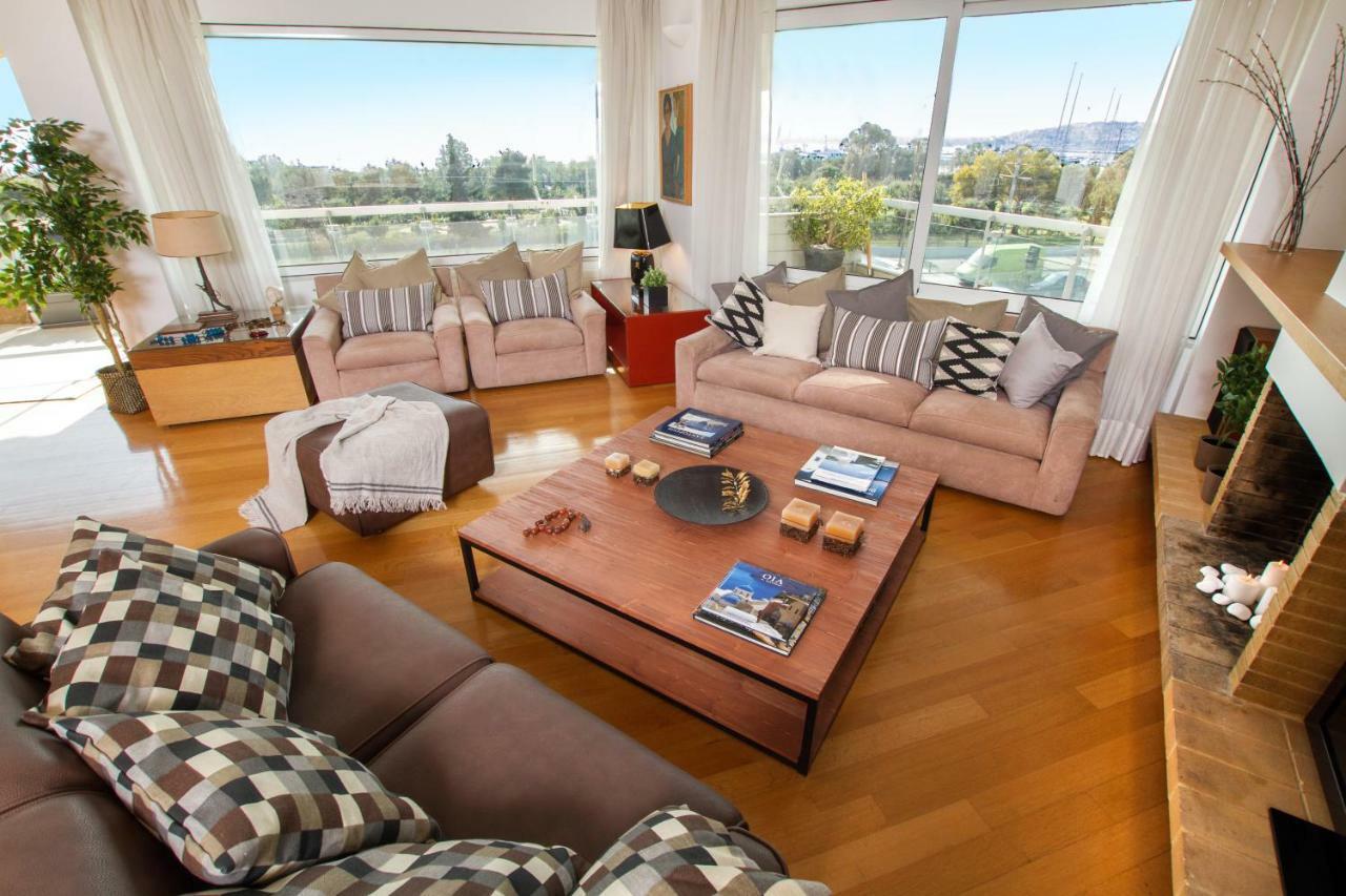 Athens Luxurious Apartment - Sea View! Luaran gambar