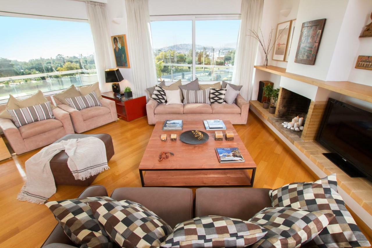 Athens Luxurious Apartment - Sea View! Luaran gambar