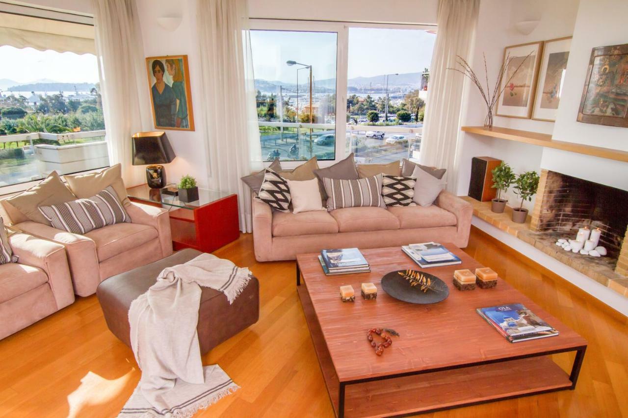 Athens Luxurious Apartment - Sea View! Luaran gambar